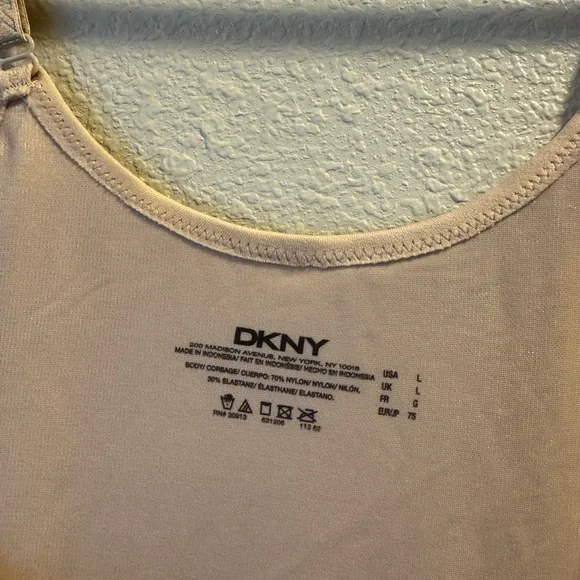 DKNY Women's Cream Camisole Top - Picture 4 of 4